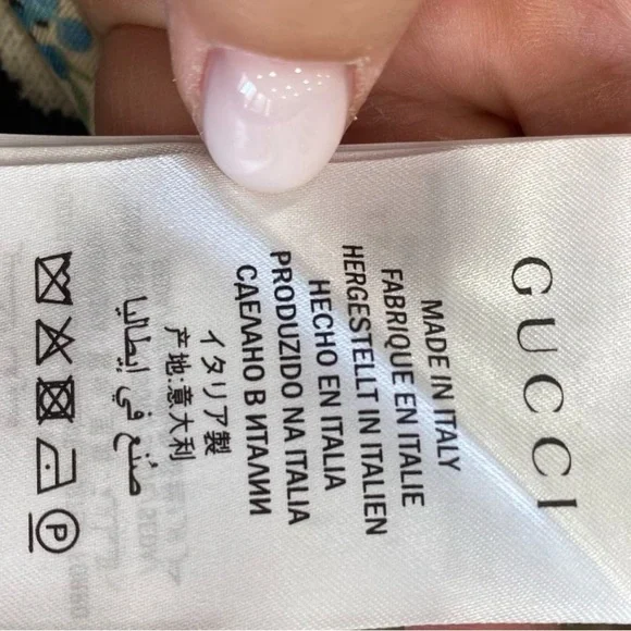 🚩steal authentic Gucci Floral Patterned Fabric - Picture 4 of 9